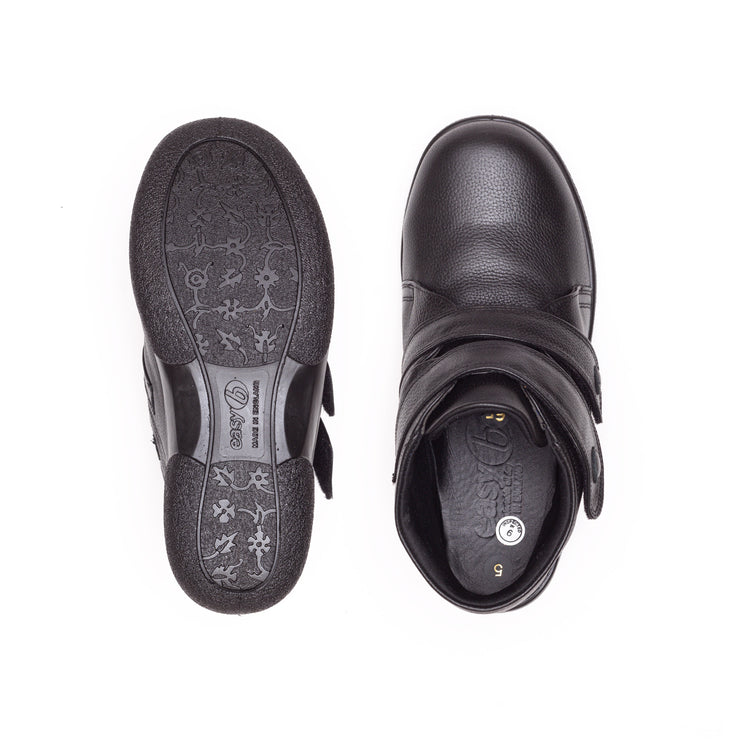 Womens Wide Fit DB Bradwell Black Boots
