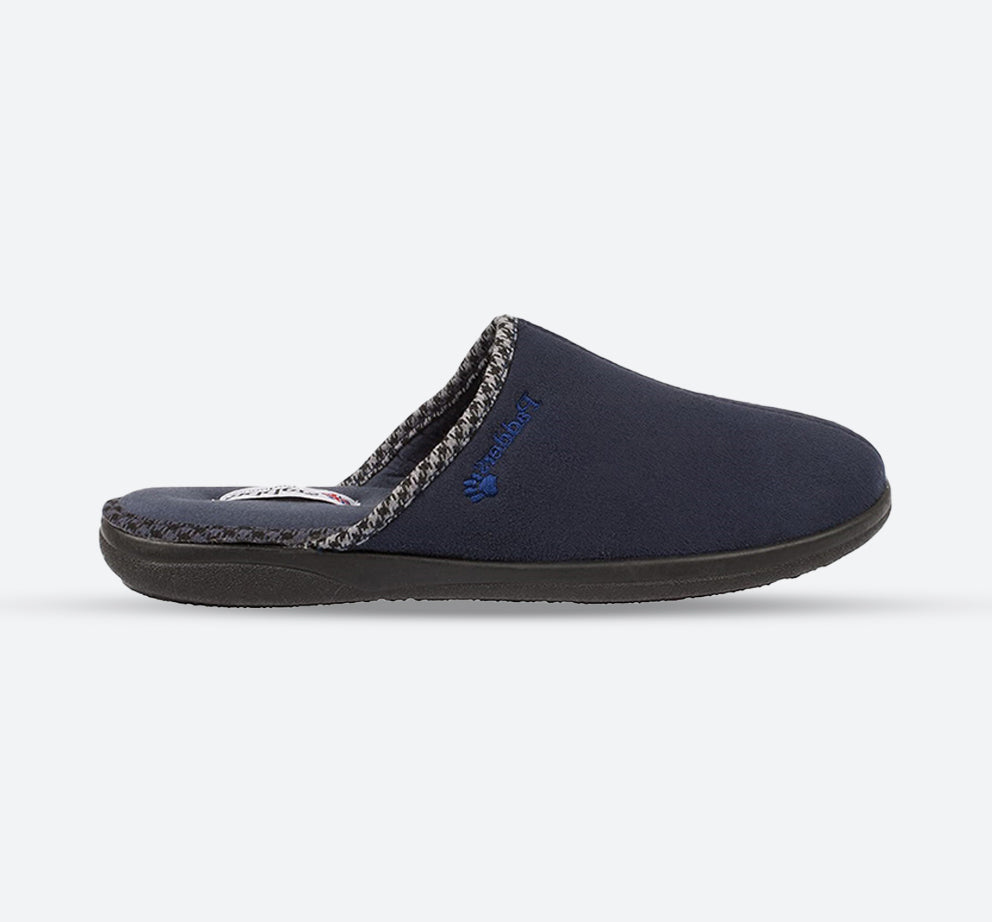 Wide Fit Luke Mule Slippers