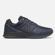 Mens Wide Fit New Balance MW880GD4 Waterproof Walking Navy Trainers