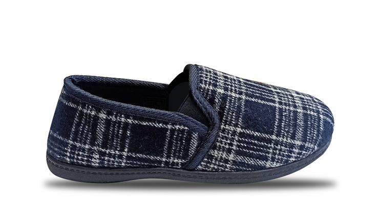 Mens Sleephhh Wide Fit Slip On House Slippers