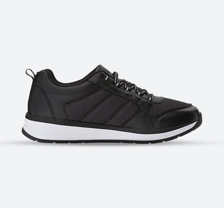 Mens Wide Fit Drew Rocket Shoes Black Drew Wide Fit Shoes