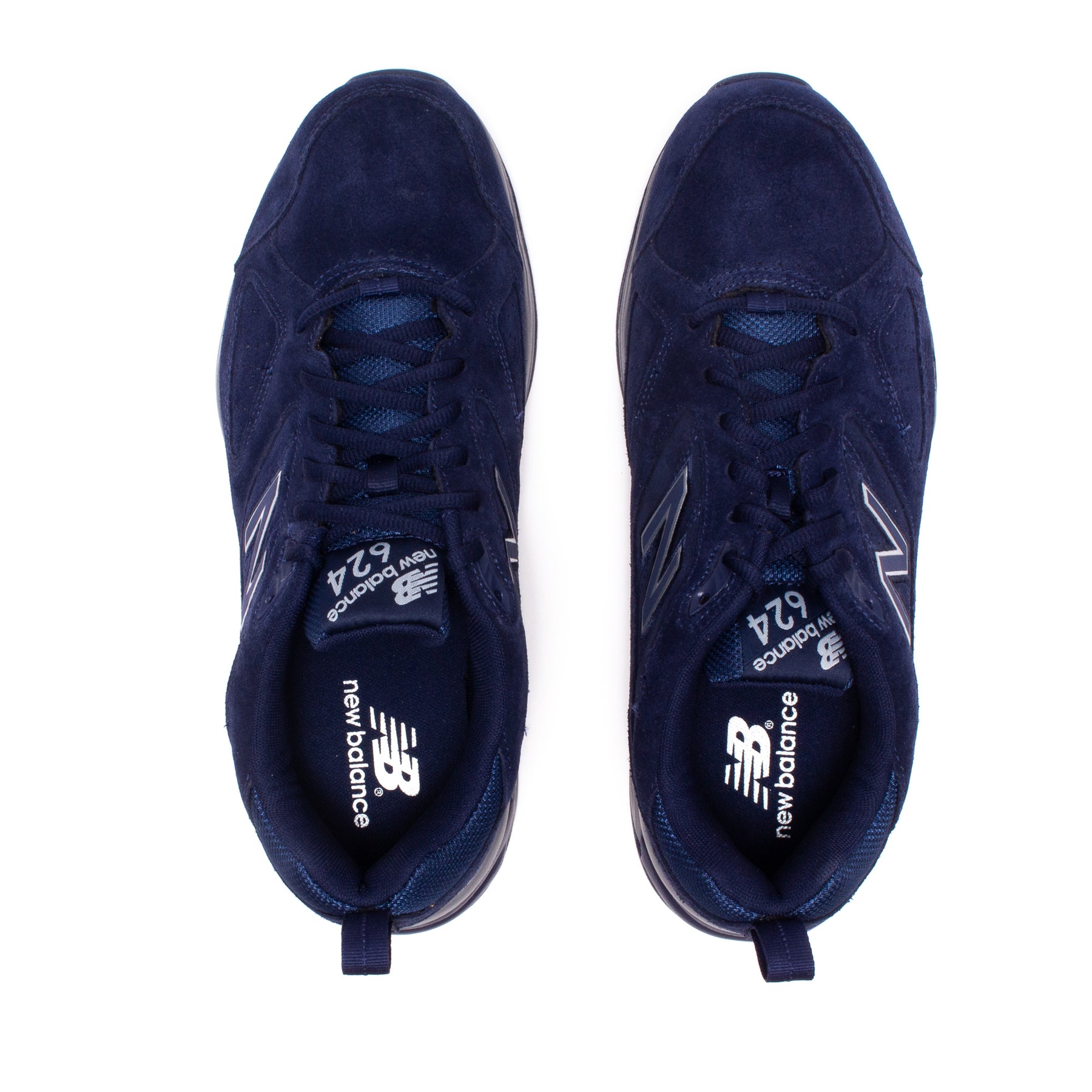 new balance 624 trainers in navy mx624nv4