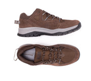 Mens Wide Fit New Balance MW669LC2 Brown Hiking Trainers