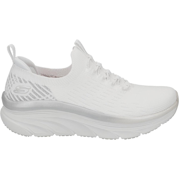 Women's Wide Fit Skechers Let It Glow- 149366 D'lux Walker Relaxed Fit Trainers