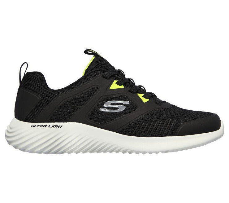 Men's Wide Fit Skechers 232279 Bounder High Degree Walking Trainers ...