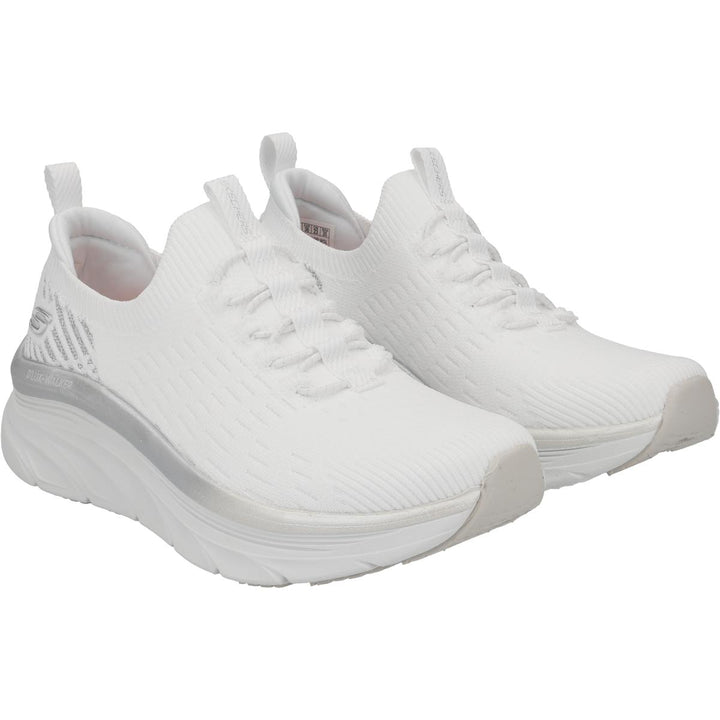 Women's Wide Fit Skechers Let It Glow- 149366 D'lux Walker Relaxed Fit Trainers