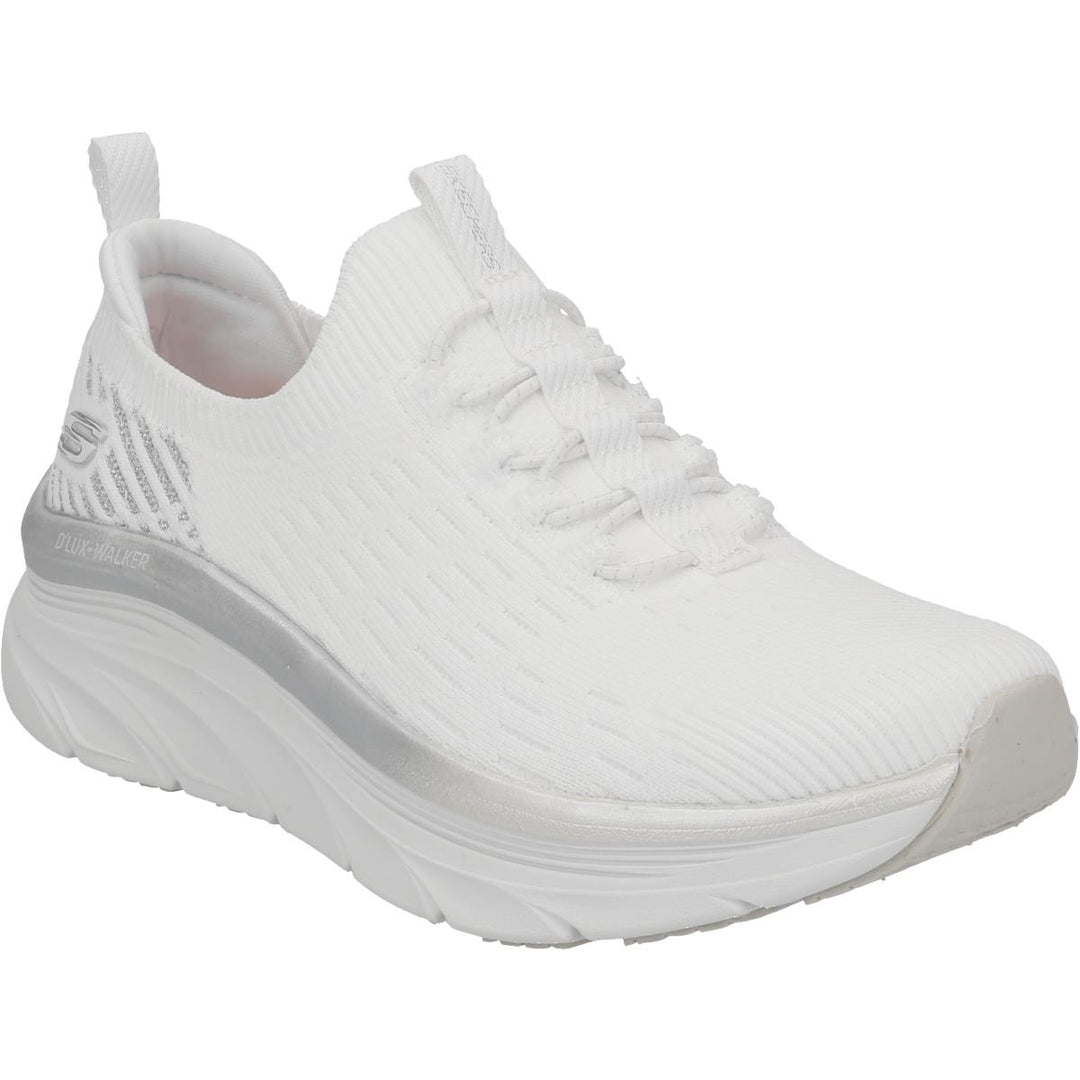 Women's Wide Fit Skechers Let It Glow- 149366 D'lux Walker Relaxed Fit Trainers