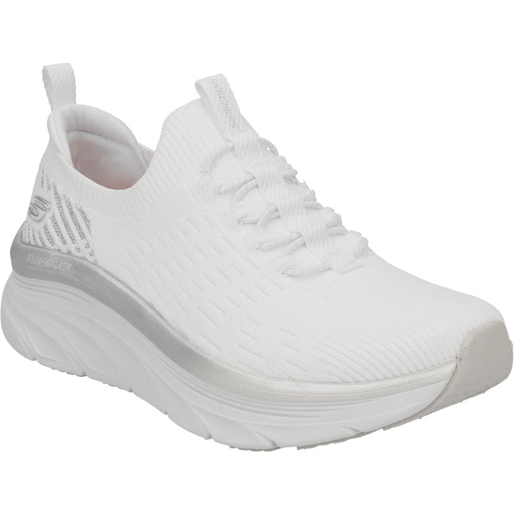 Women's Wide Fit Skechers Let It Glow- 149366 D'lux Walker Relaxed Fit Trainers
