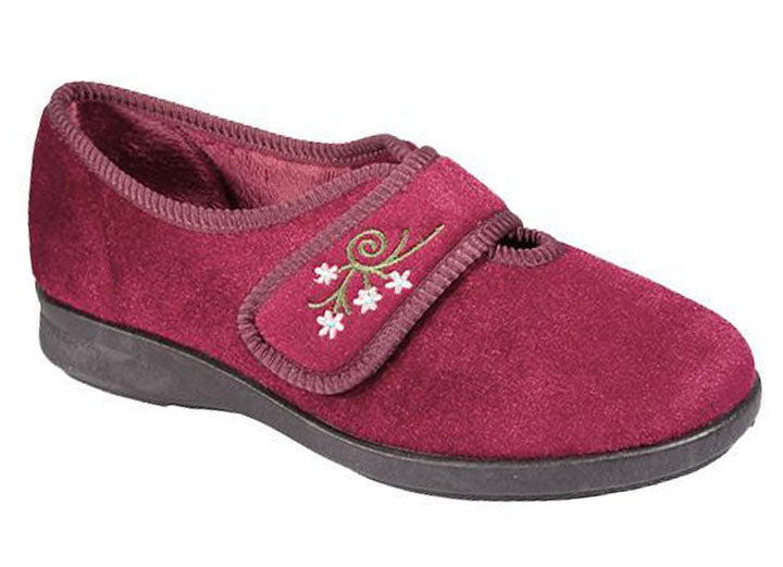 Womens Wide Fit DB Caroline Slippers