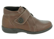 Womens Wide Fit DB Doris Boots - Brown