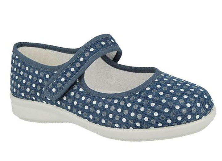 Womens Wide Fit DB Latisha Canvas