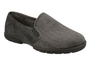 Mens Extra Wide Fit DB Kendal Slip On Slippers