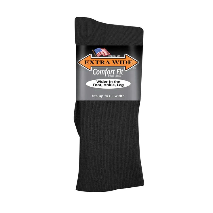 Mens Extra Wide 2701 Dress Socks