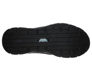 Mens Wide Fit Skechers Work Flex Advantage 77048 McAllen Slip On Walking Trainers