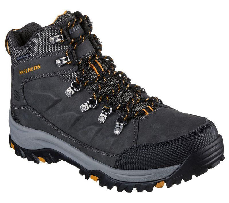 Men's Relaxed Fit Skechers 204642 Relment Daggett Hiking Boots