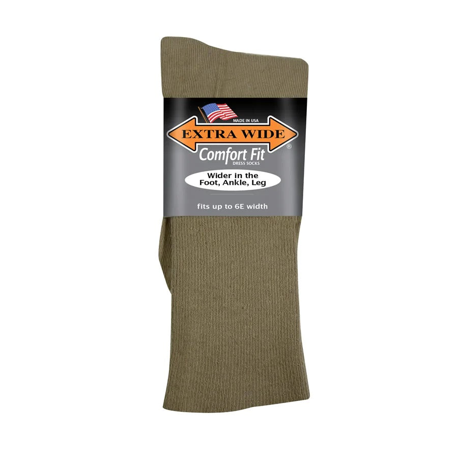 Extra Wide 3803 Dress Socks-1