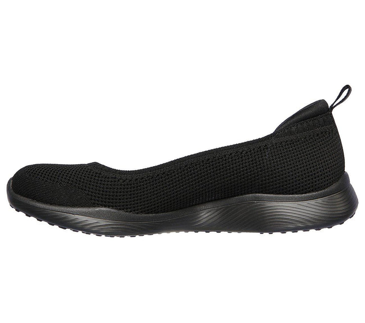 Womens Wide Fit Skechers Microburst 104134 Walking Slip On Shoes