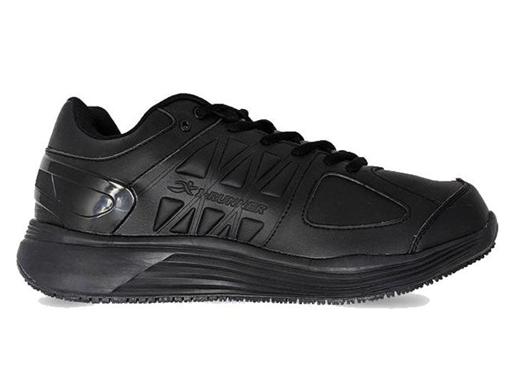 Mens Wide Fit I-Runner Pro Leather Trainers I-Runner Wide Fit