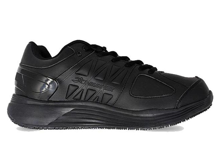 Mens Wide Fit I-Runner Pro Leather Trainers