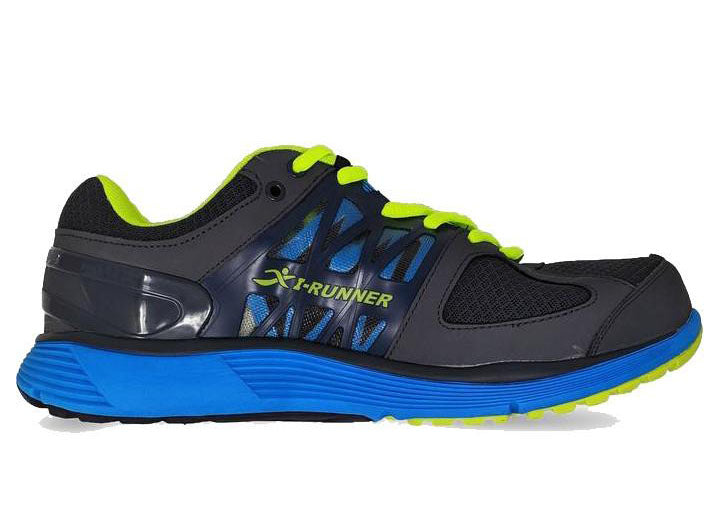 Mens Wide Fit I Runner Ross Walking Trainers