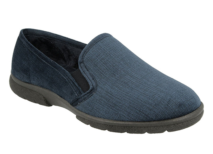 Mens Extra Wide Fit DB Kendal Slip On Slippers