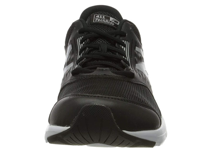Mens Wide Fit New Balance M411LB1 Walking and Running Trainers in Black - Image 3
