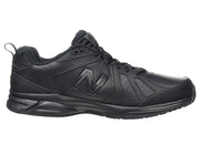 Mens Wide Fit New Balance 624V5 Black Trainers ABZORB