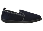 Mens Wide Fit Padders Lewis Slip On Slippers