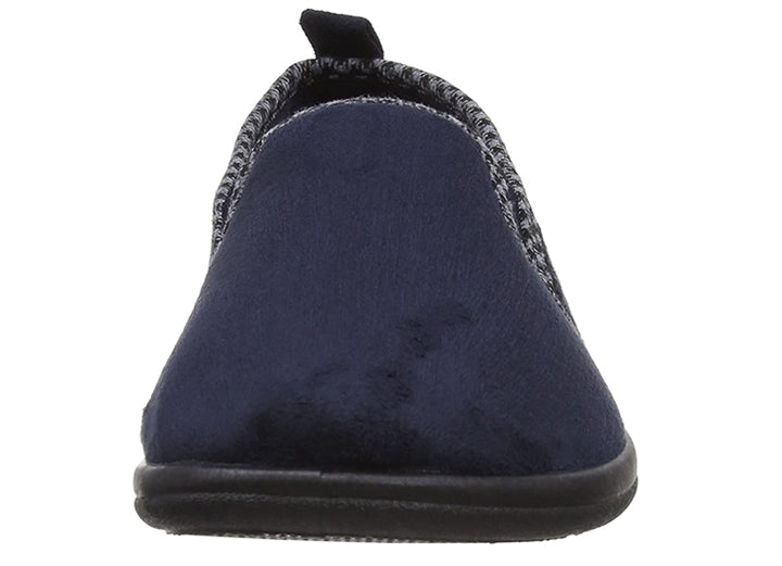 Mens Wide Fit Padders Lewis Slip On Slippers