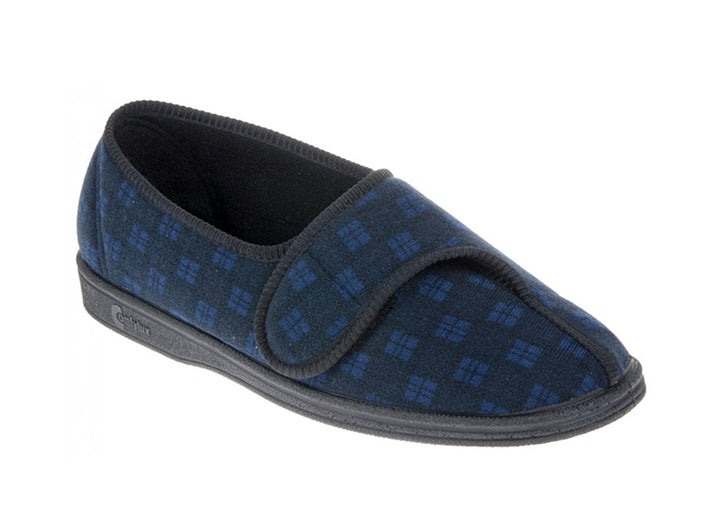 Mens Wide Fit Comfylux Paul Slippers