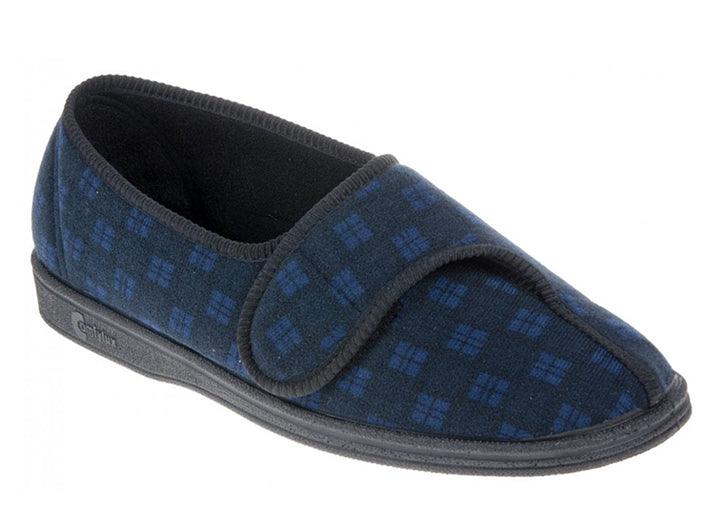 Mens Wide Fit Comfylux Paul Slippers