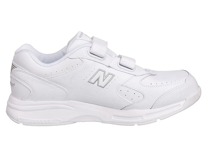 Mens Wide Fit New Balance MW575VW Trainers in White - Image 3
