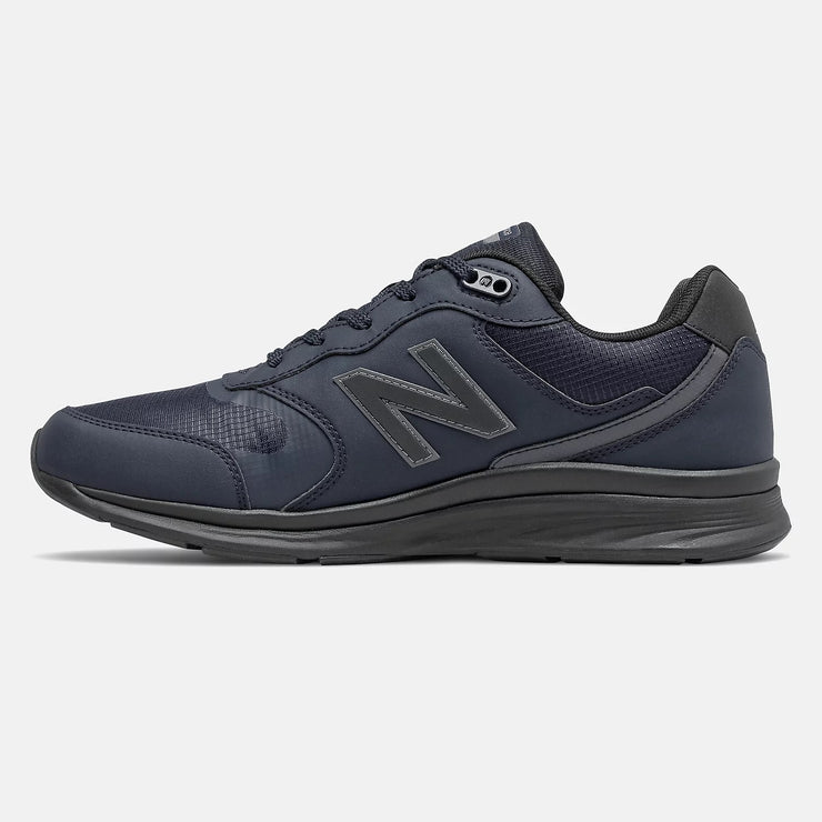 Mens Wide Fit New Balance MW880GD4 Waterproof Walking Navy Trainers