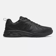 Womens Wide Fit New Balance MX624AB5 Black Trainers ABZORB