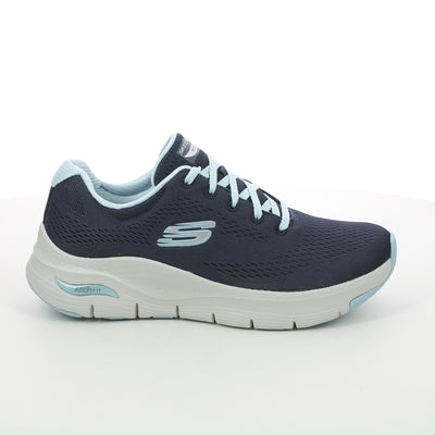 Womens Wide Fit Arch Support Trainers | Skechhers | Wide Fit Shoes