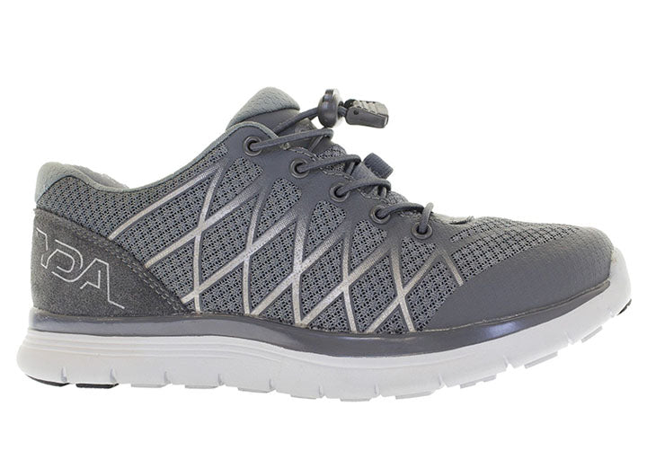 Women's Wide Fit YDA W15 Running Shoes in Grey - Image 3